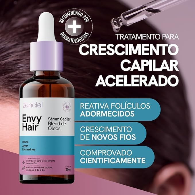 Envy Hair cuidado do couro cabeludo